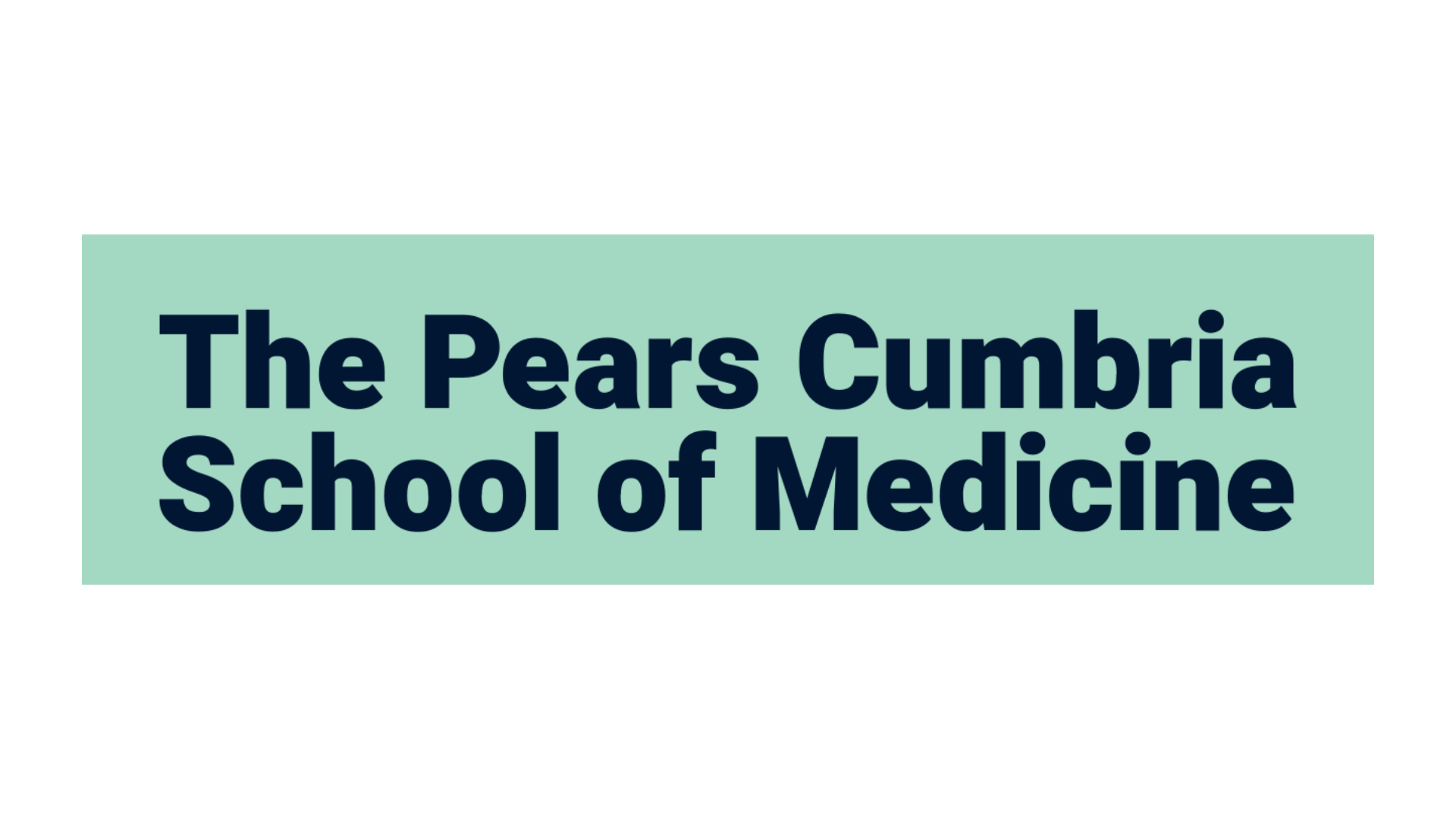 The Pears Cumbria School of Medicine